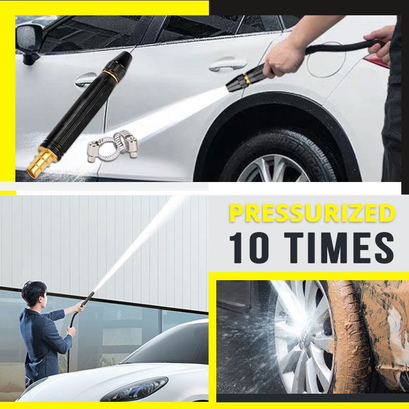 ⏳LAST DAY SALE ONLY 💲12.99!!🔥Home high-pressure car wash water gun, a must-have for watering plants and vegetables, and car washing.